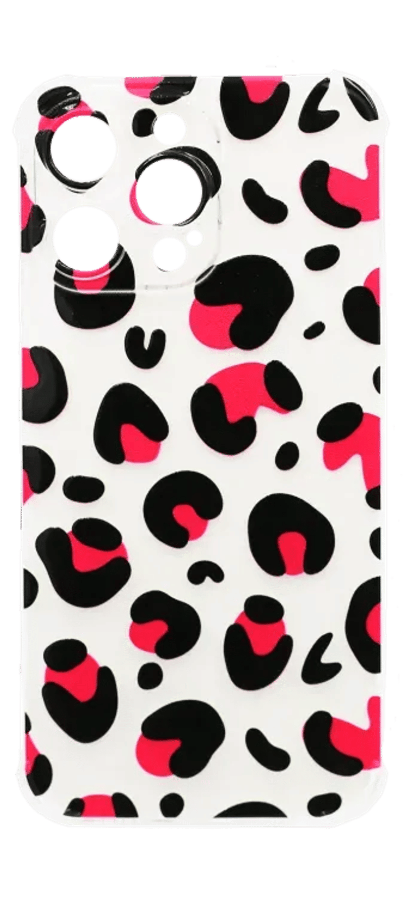 Чохол силіконовий Print Leopard для iPhone 11 Pink