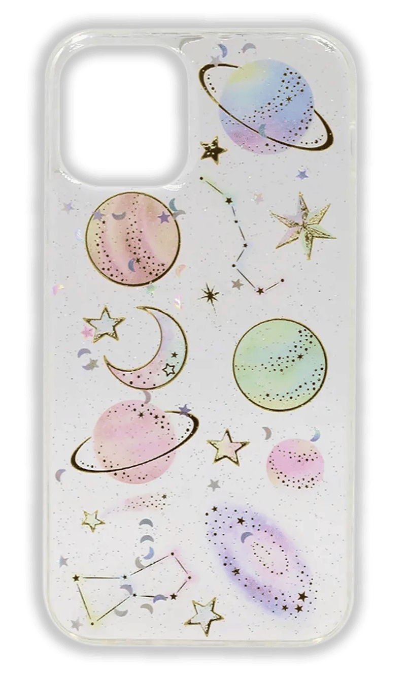 The cover-plate 12 Space for iPhone mini Transparent