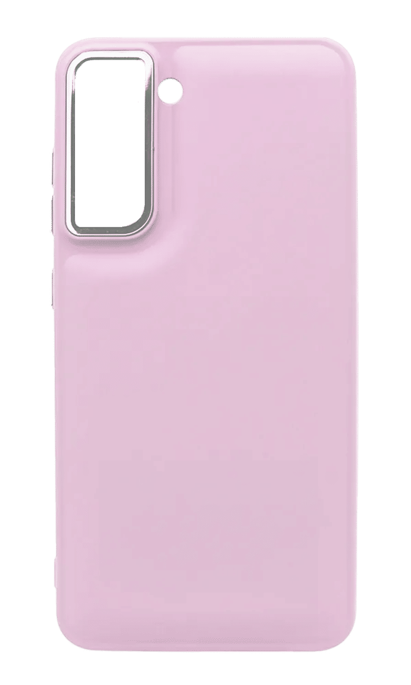 Чохол Silicone Plump для Samsung S22 SM-S901B Pink
