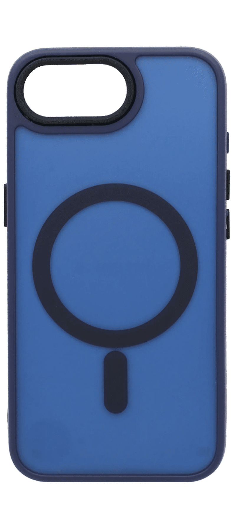 Чохол-накладка Shadow Matt Metal Buttons Magsafe для iPhone 16e Blue