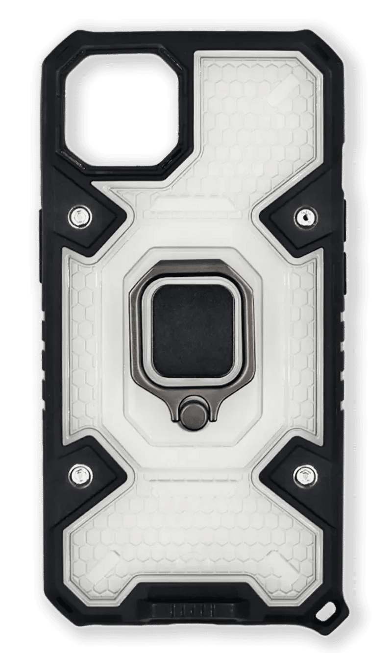 Cover Prime Crystal + Ring for iPhone 14 / 13 Black