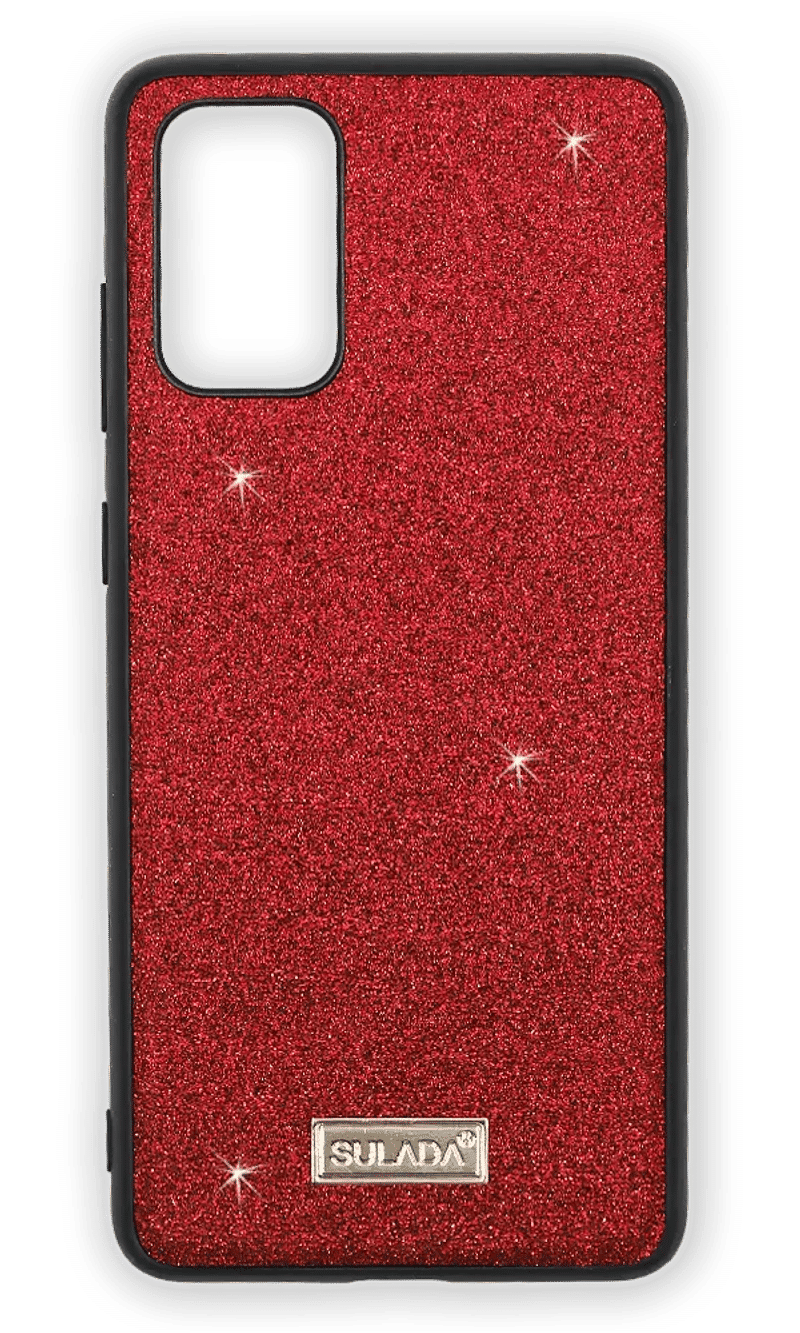 Cover-cover Sulada Glitter Samsung S20 Plus SM-G985F Red
