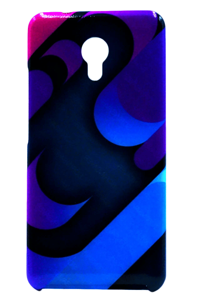 Чохол-накладка ScreenSaver Soft Plast для Meizu M5C Abstract