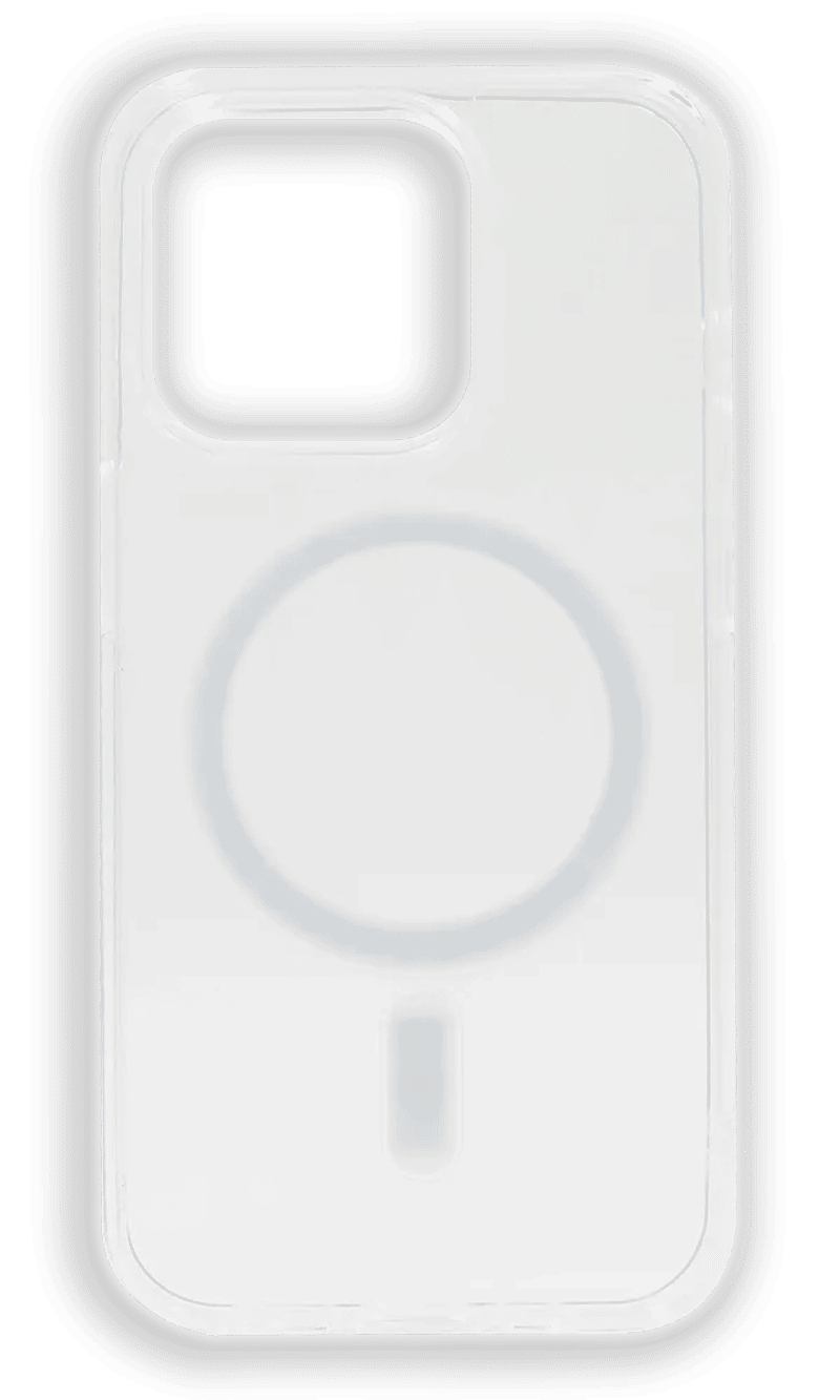 Чохол-накладка WS MagSafe для iPhone 15 Pro Transparent