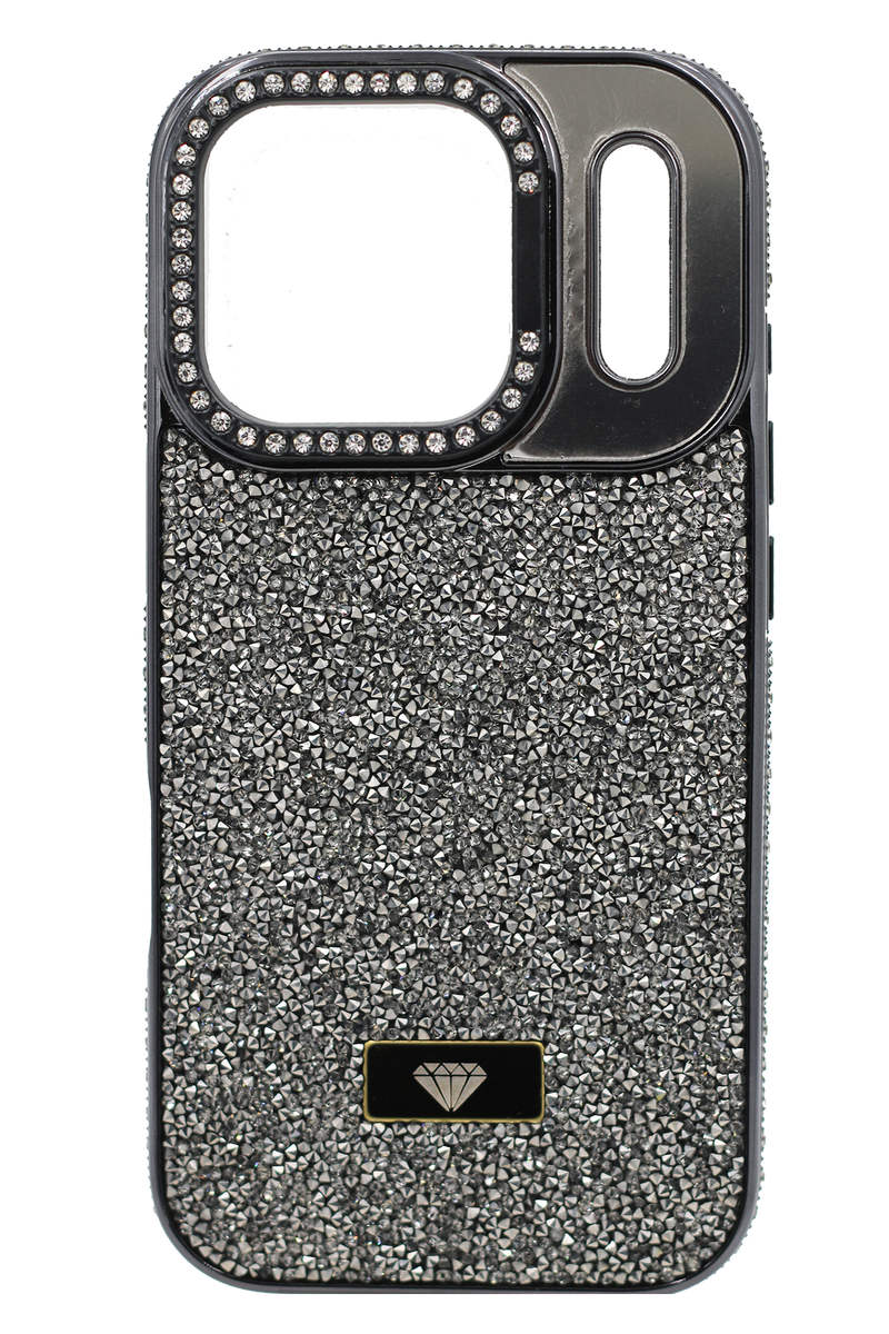 Чохол-накладка Diamonds CamStand для iPhone 17 Pro Max Black