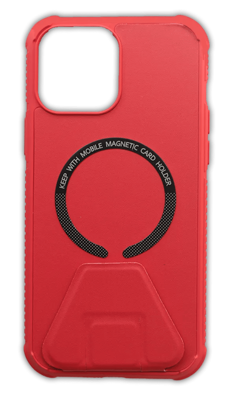 Чохол-накладка Keep Magnetic Holder для iPhone 14 Pro Red