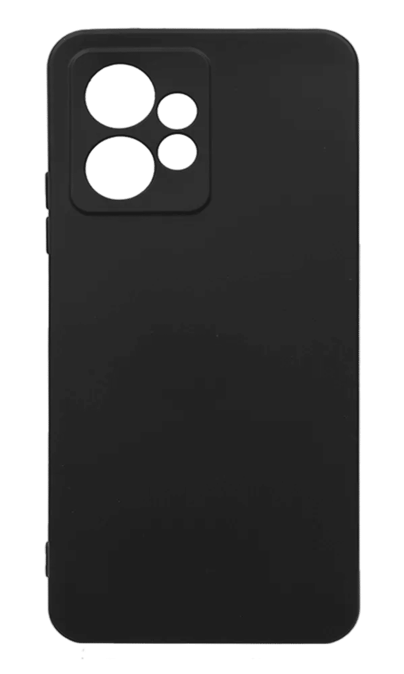 Molan Silicone case for Xiaomi Redmi Note 12 Black