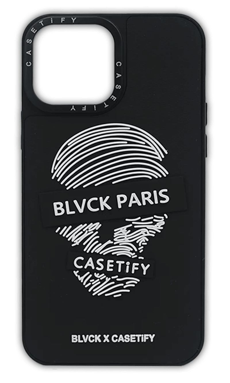 Чохол-накладка Caseti 3d Blvck Paris для iPhone 14 Pro Black