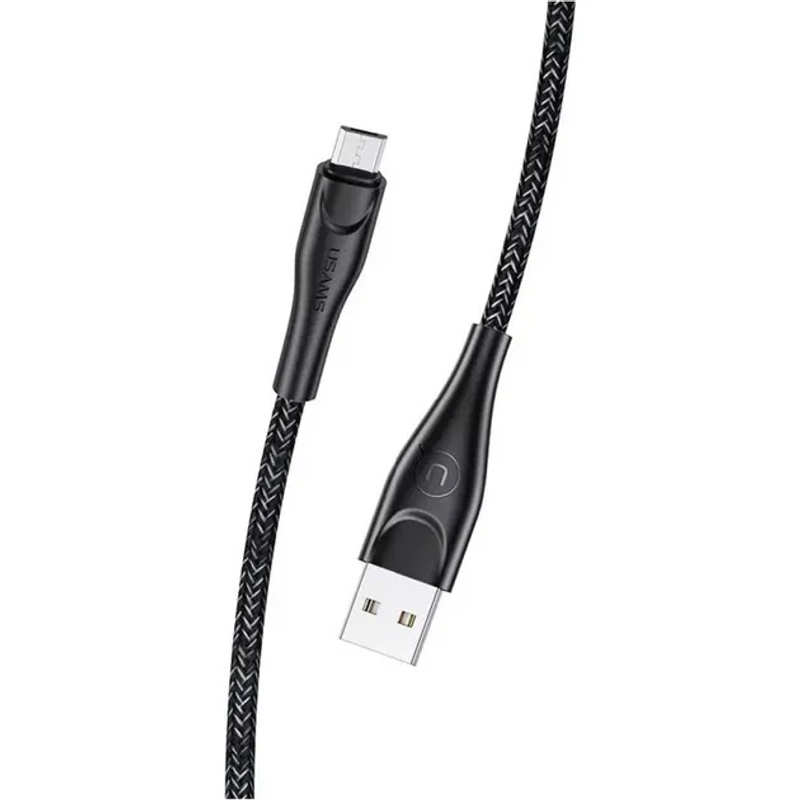 Cable 3m Usams U41 Braided MicroUSB Black