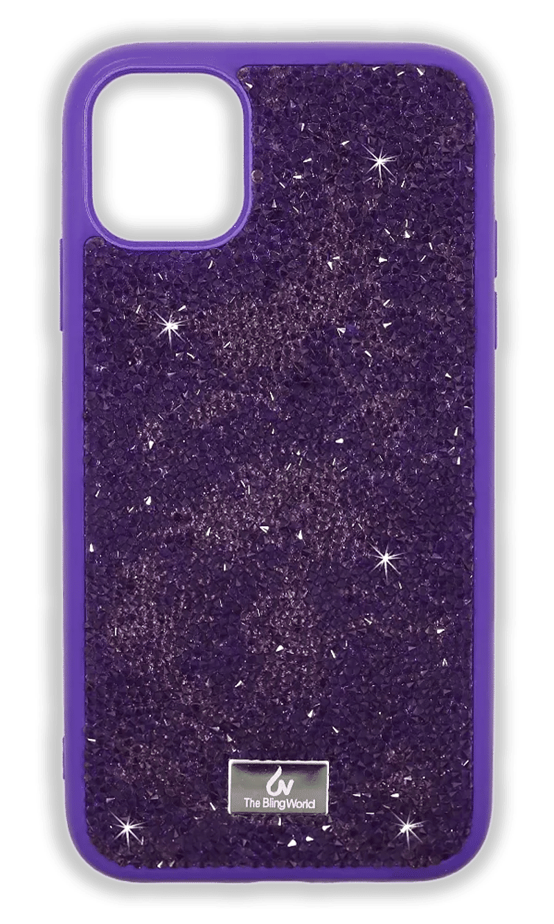Чохол-накладка Bling World Grainy Diamonds для iPhone 11 Purple