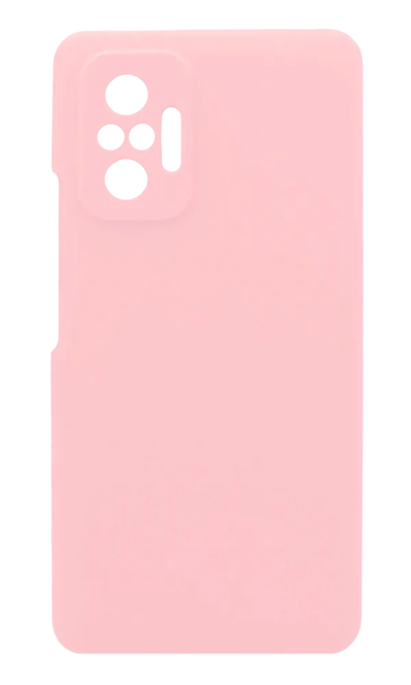 Чохол Molan Silicone для Xiaomi Redmi Note 10 Pro Pink