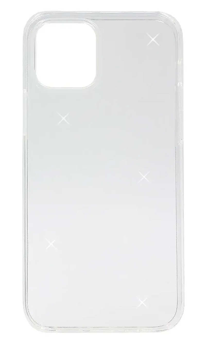 Чохол силіконовий WS Sparkles для iPhone 12 Pro Max Transparent