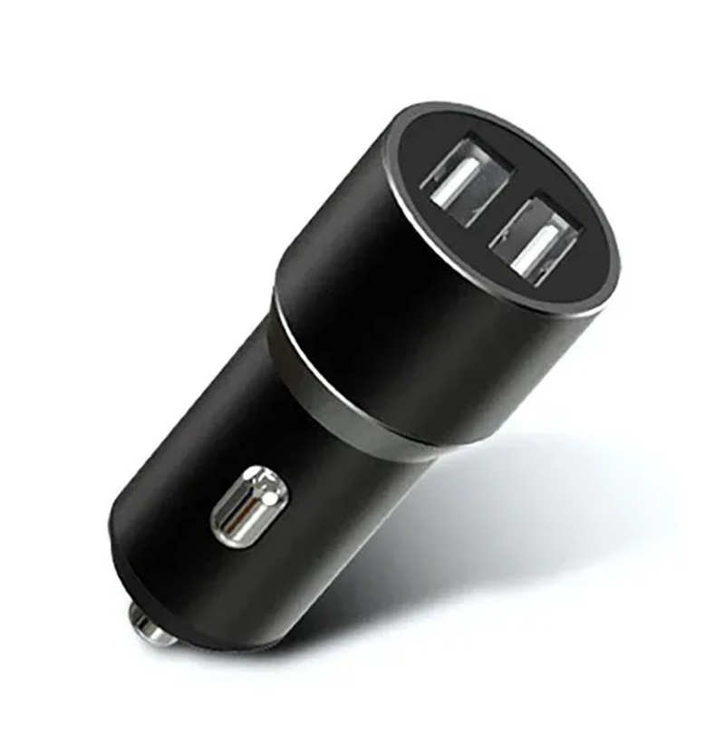 Car Charger 2USB XO CC30 Metal 2.4A Black