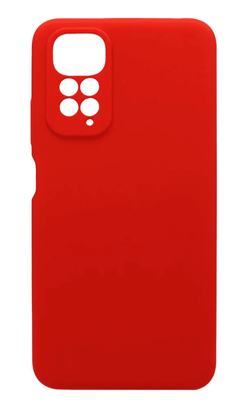 Чохол Molan Silicone для Xiaomi Redmi Note 11/Redmi Note 11S Red
