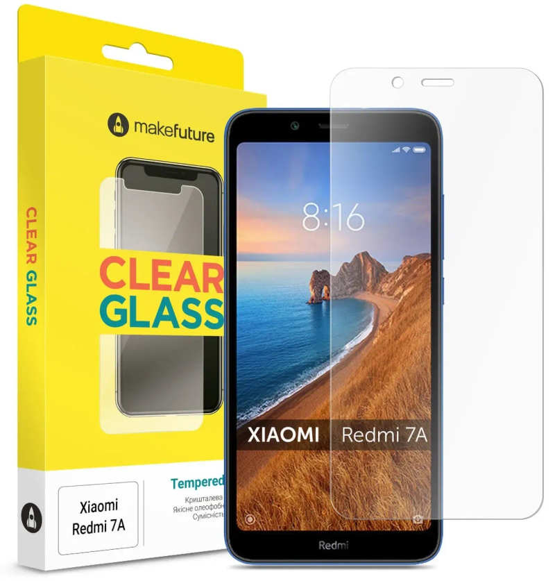 Захисне скло MakeFuture для Xiaomi Redmi 7A 6/6A