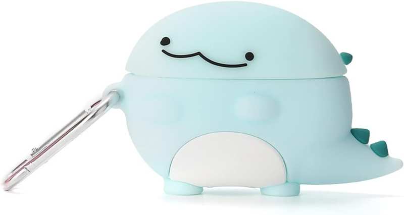 Чохол для гарнітури AirPods Pro 3D Dinosaur Blue