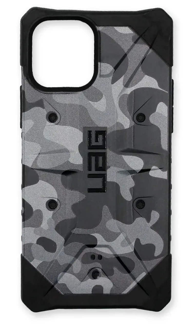 Чохол-накладка YAG Como для iPhone 12/12 Pro Dark Grey