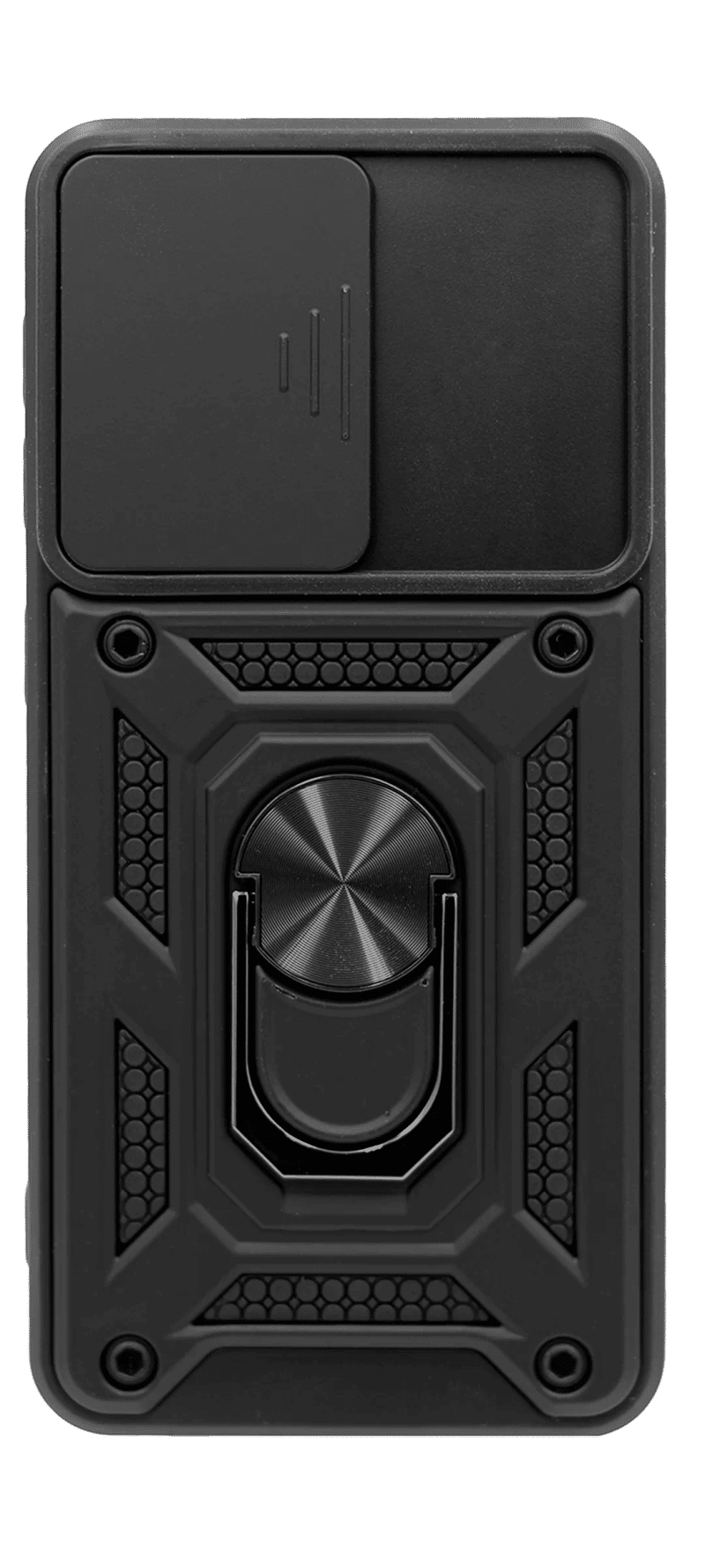 Чохол-накладка Hybrid CamOff+ Ring для Samsung S22 SM-S901B Black