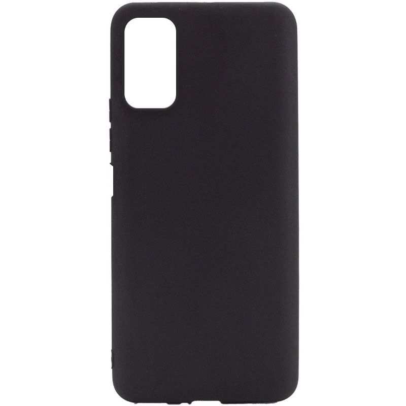 Silicone Slim Cam case for Samsung A23 SM-A235F Black