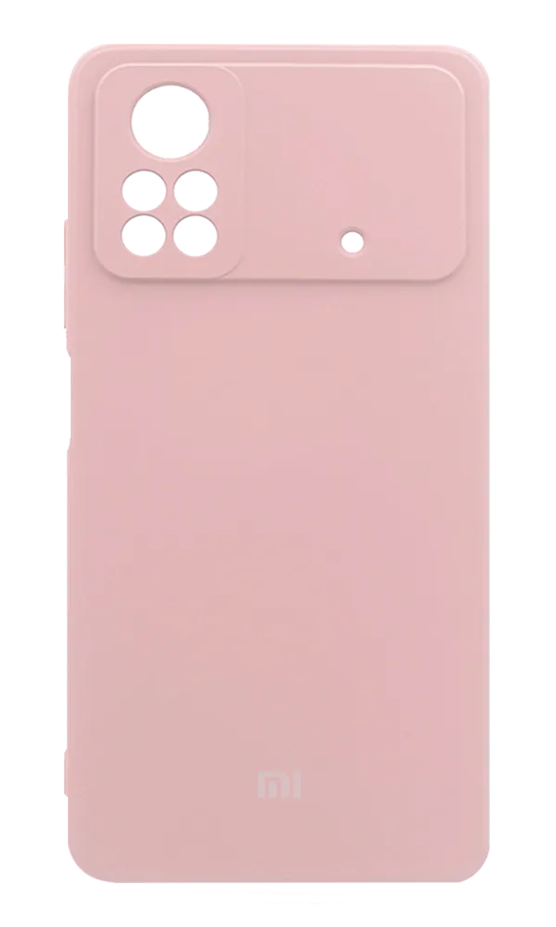 Чохол силіконовий Silicone Cover для Xiaomi Poco X4 Pro 5G Pink
