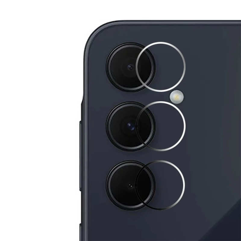 Захисне скло на камеру Samsung A26/A36/A56 Black