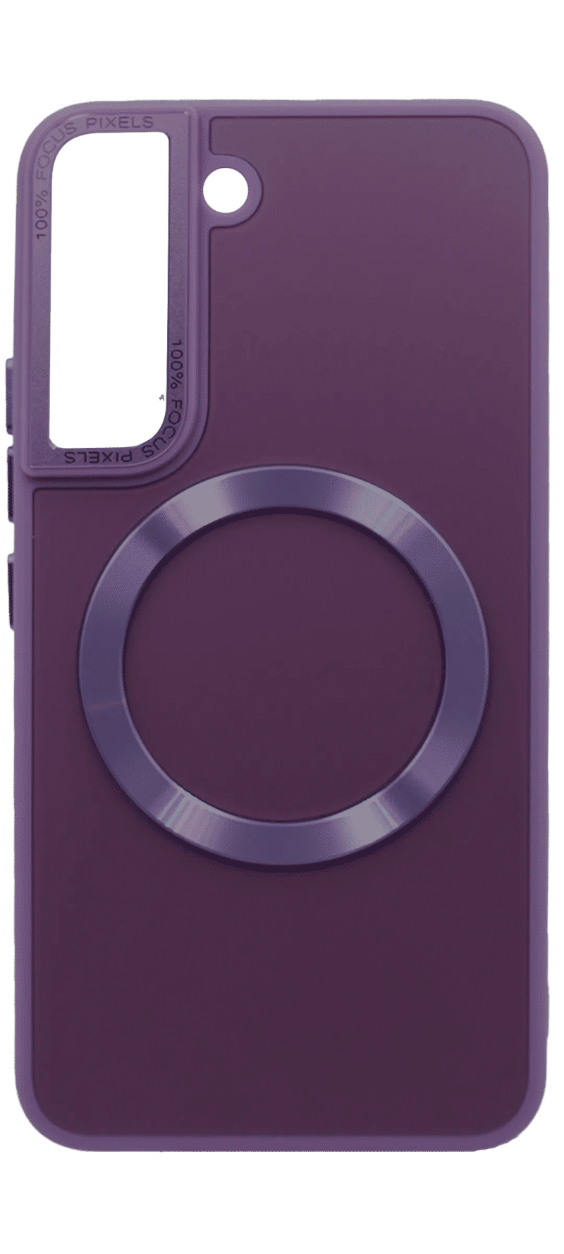 Чохол-накладка Bonbon Glass Ring для Samsung S22 SM-S901B Purple