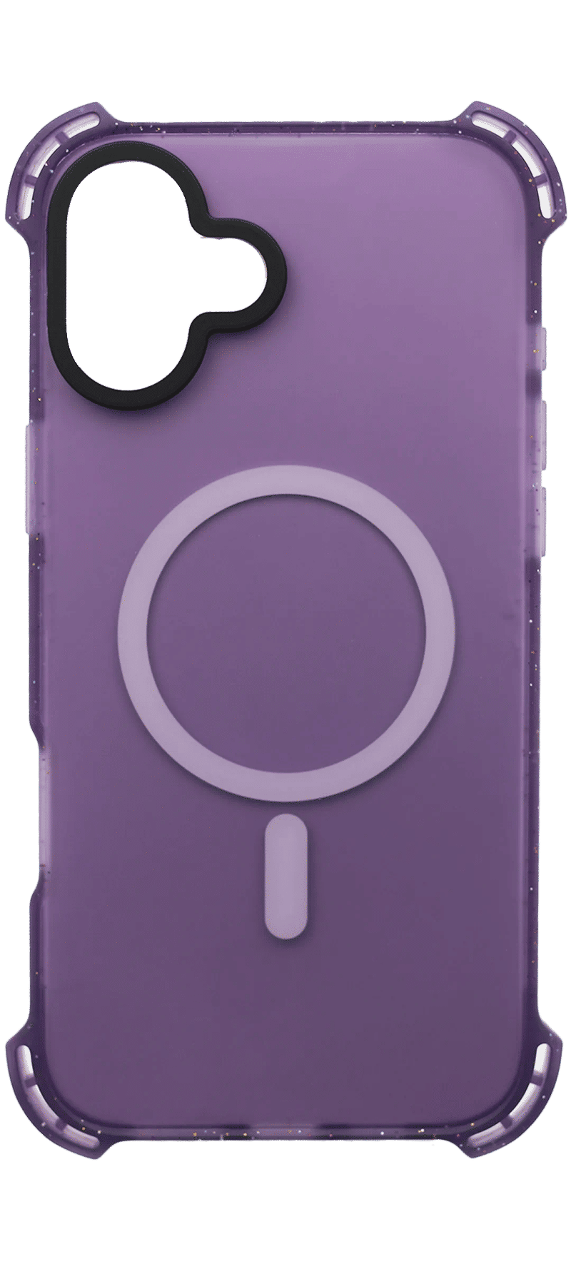 Чохол-накладка Splatter Shockproof Magsafe для iPhone 16 Violet