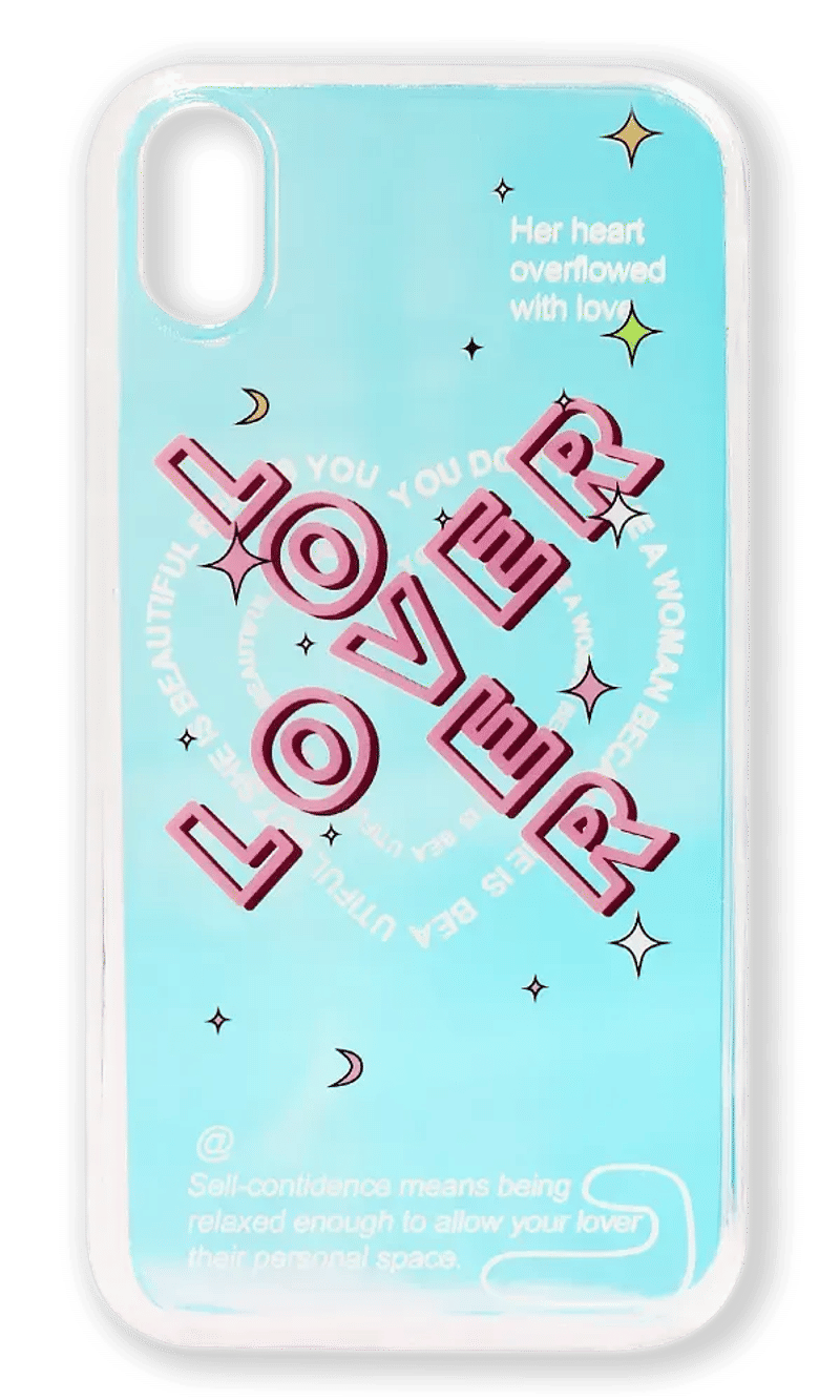 Чохол-накладка Print Lover для iPhone X / XS Pink