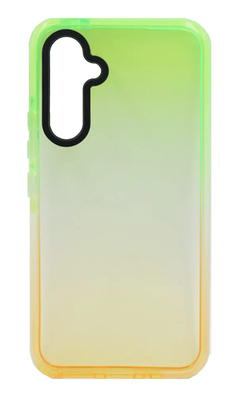 Cover silicone Sunny Gradient for Samsung A54 SM-A546F Green/Orange