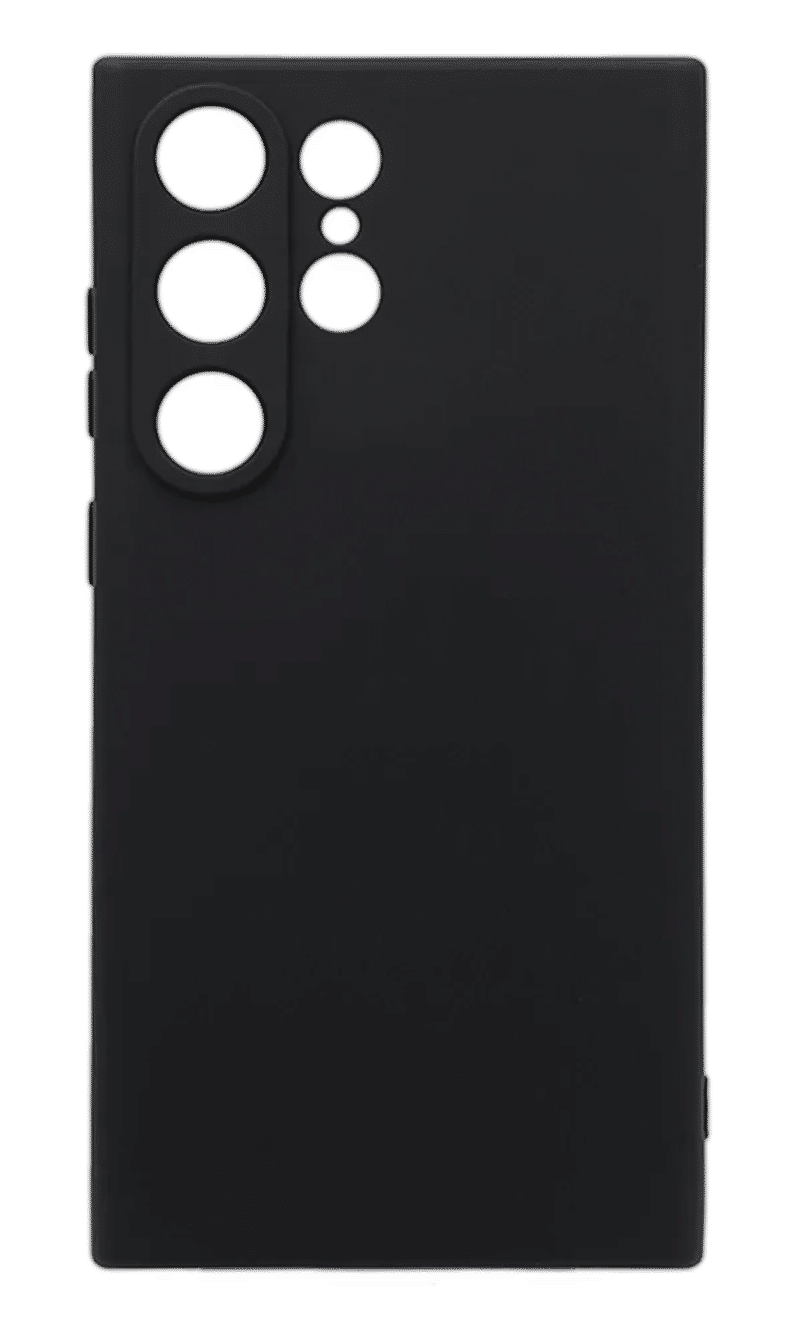 Чохол Molan Silicone для Samsung S23 Ultra SM-G918B Black