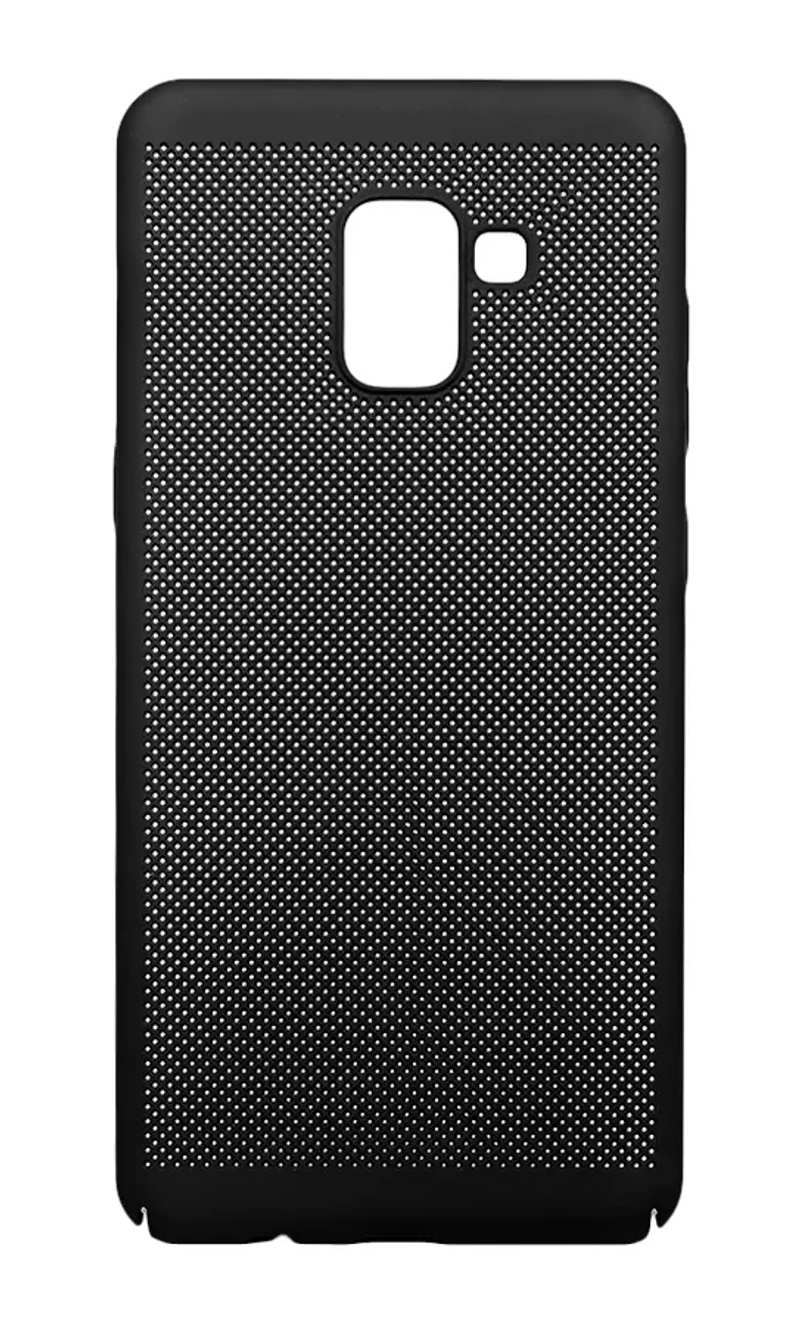 Чохол-накладка Dot для Samsung A8 + 2018 SM-A730F Black