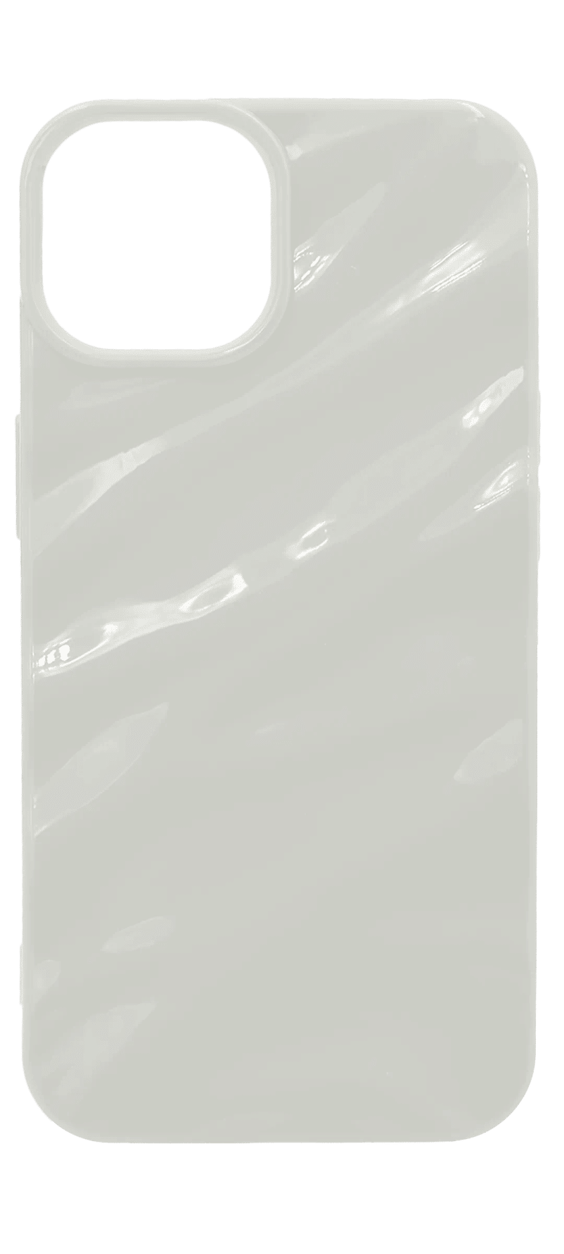 Wave TPU silicone case for iPhone 14/13 Transparent