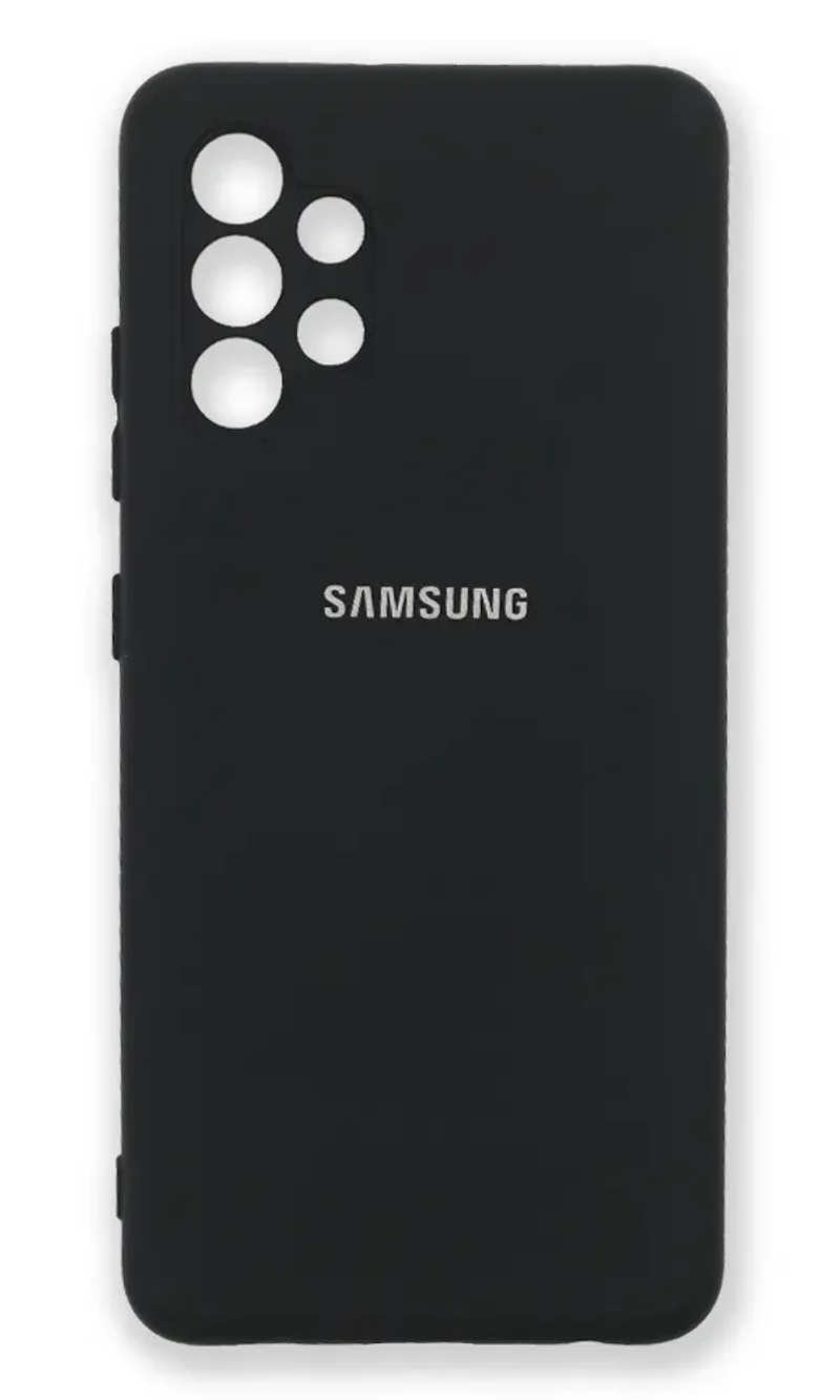 Silicone Cover Full Cam Samsung A32 4G SM-A325F Black