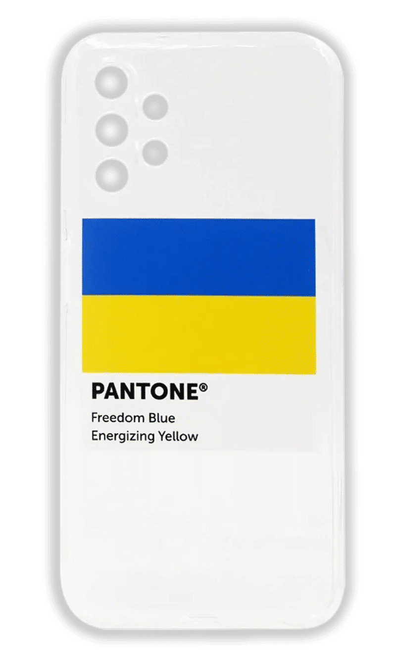 Чохол силіконовий Ukraine для Samsung A13 SM-A135F Pantone
