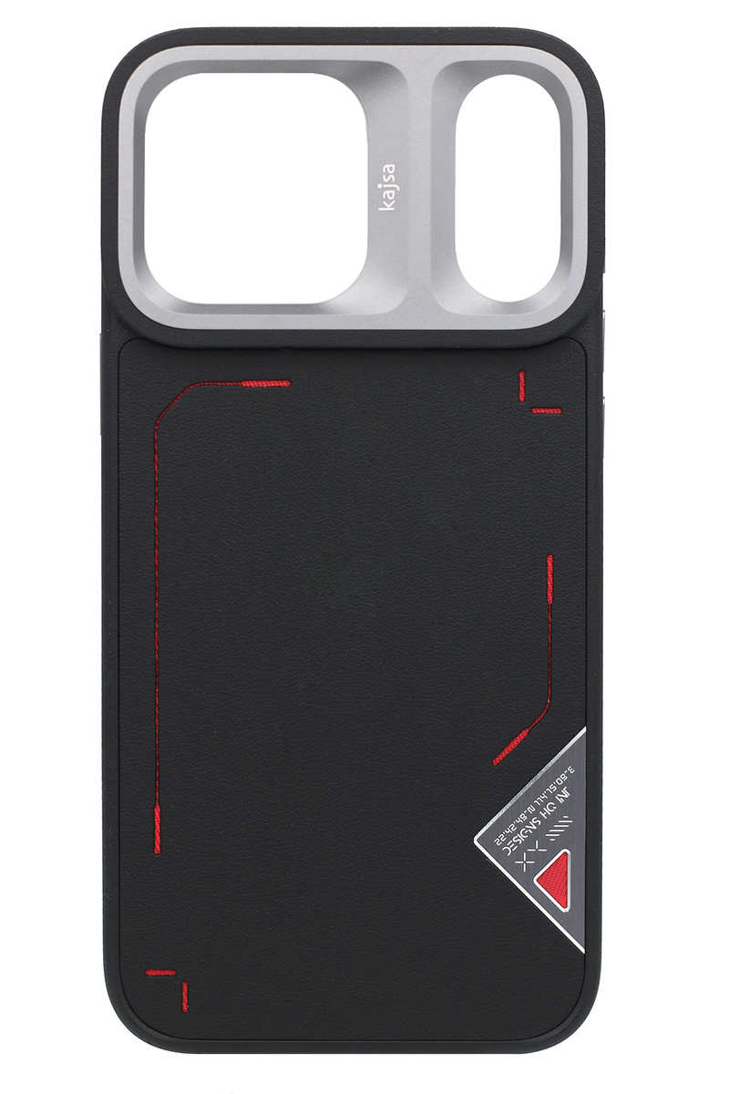 Kajsa Matrix MagSafe B-ring case for iPhone 17 Pro Max Black 3MS-MATX-I17P6.9-BK-O