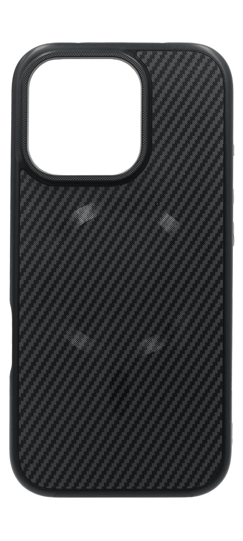 Чохол-накладка Carbon With Magsafe для iPhone 14 / 13 Black