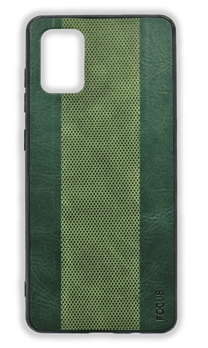 Чохол-накладка iPefet Leather для Samsung A71 SM-A715F Green