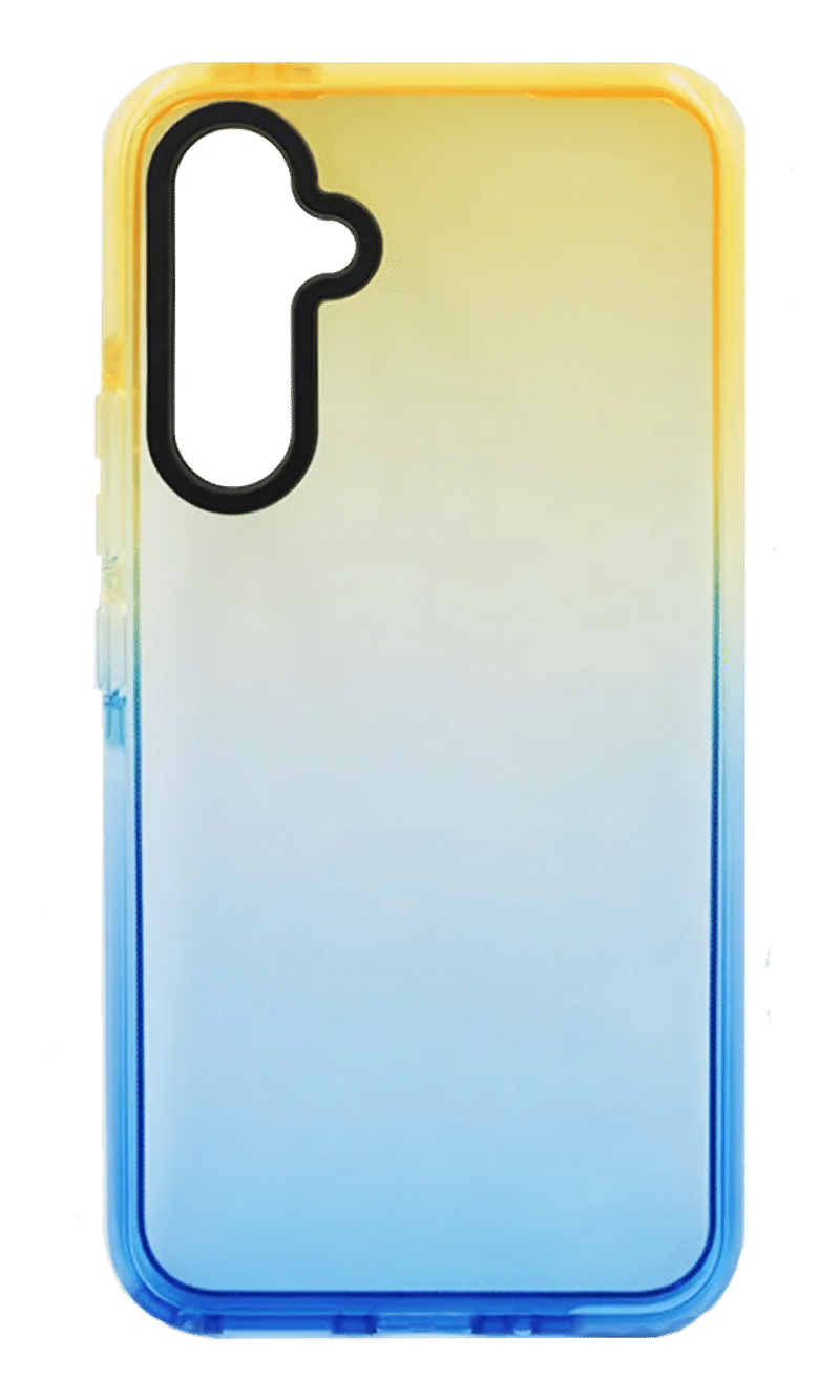 Чохол силіконовий Sunny Gradient для Samsung A54 SM-A546F Orange/Blue
