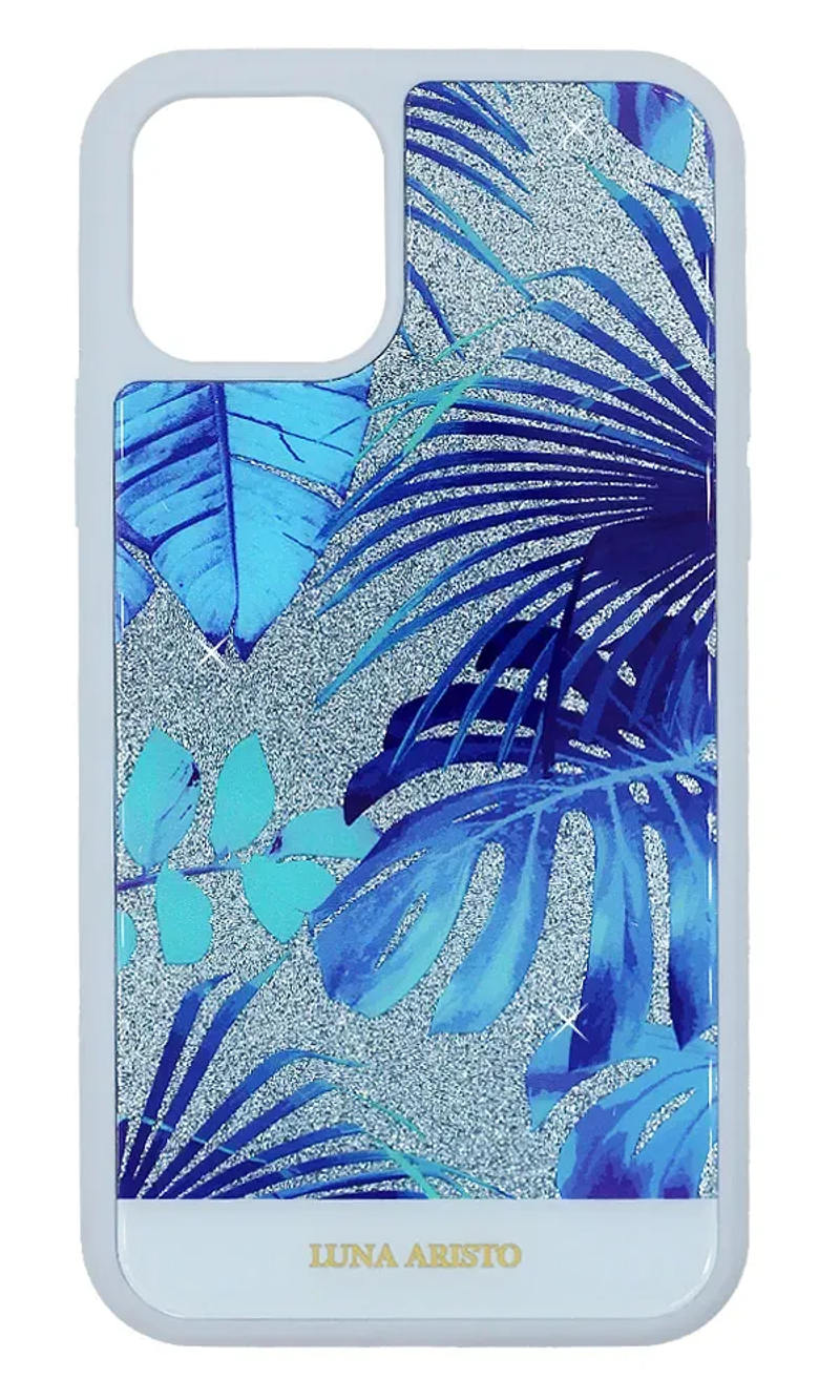 Cover-plate Luna Glass Tropical for iPhone 11 Pro Max Blue (LA-IP11TRP-PROBLU-1)