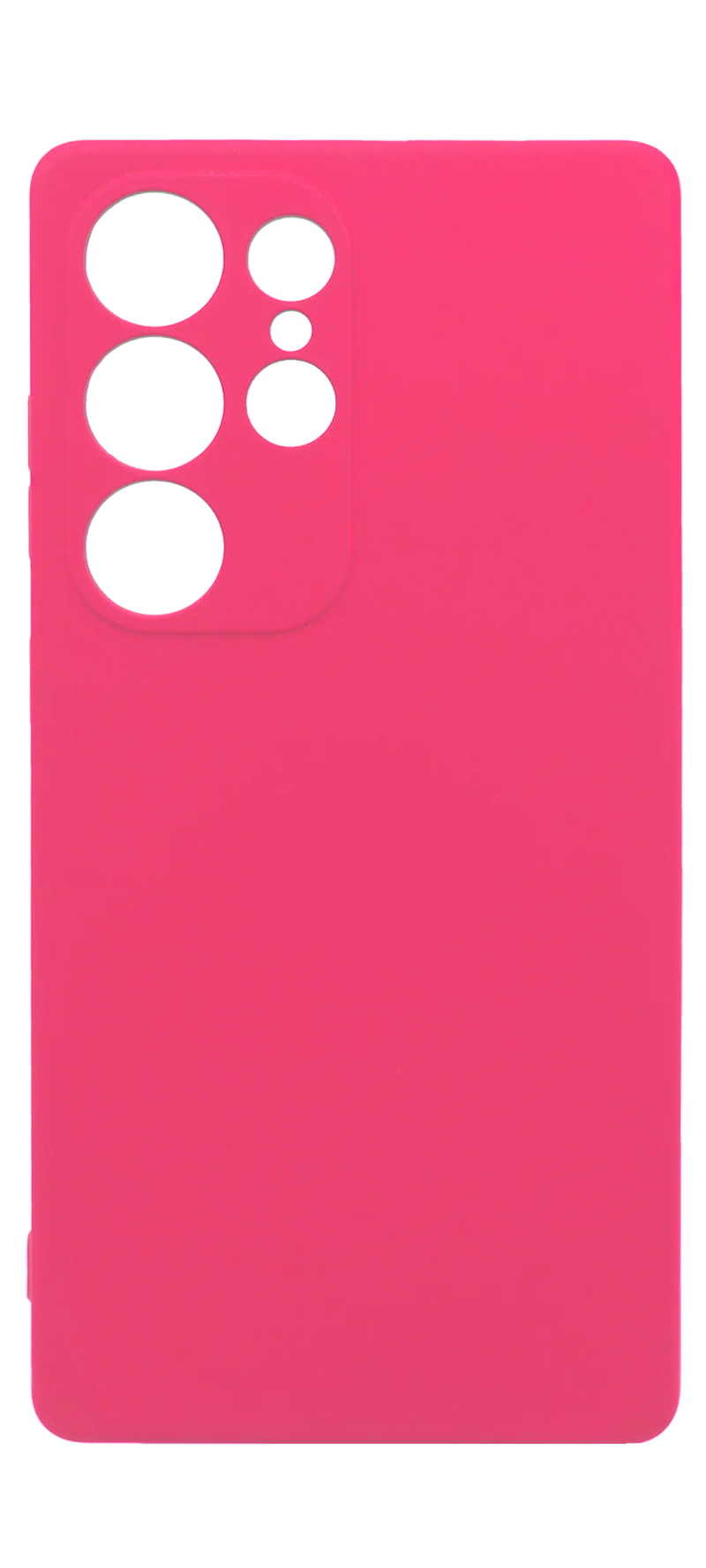 Molan Silicone Case for Samsung S25 Ultra Magenta