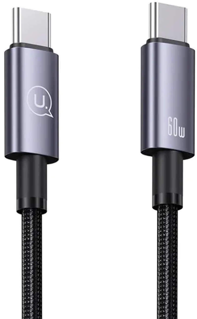 Кабель Type-C to Type-C 1,2м Usams US-SJ661 PD 60W Tarnish