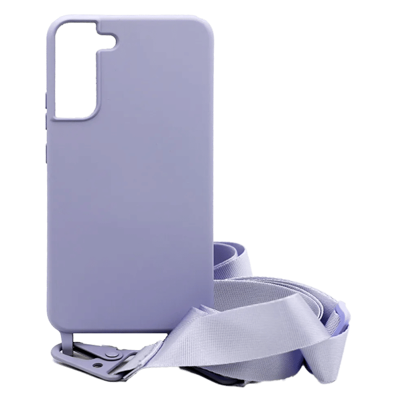 Cover silicone Molan Silicone Strap for Samsung S21 SM-G991B Viola