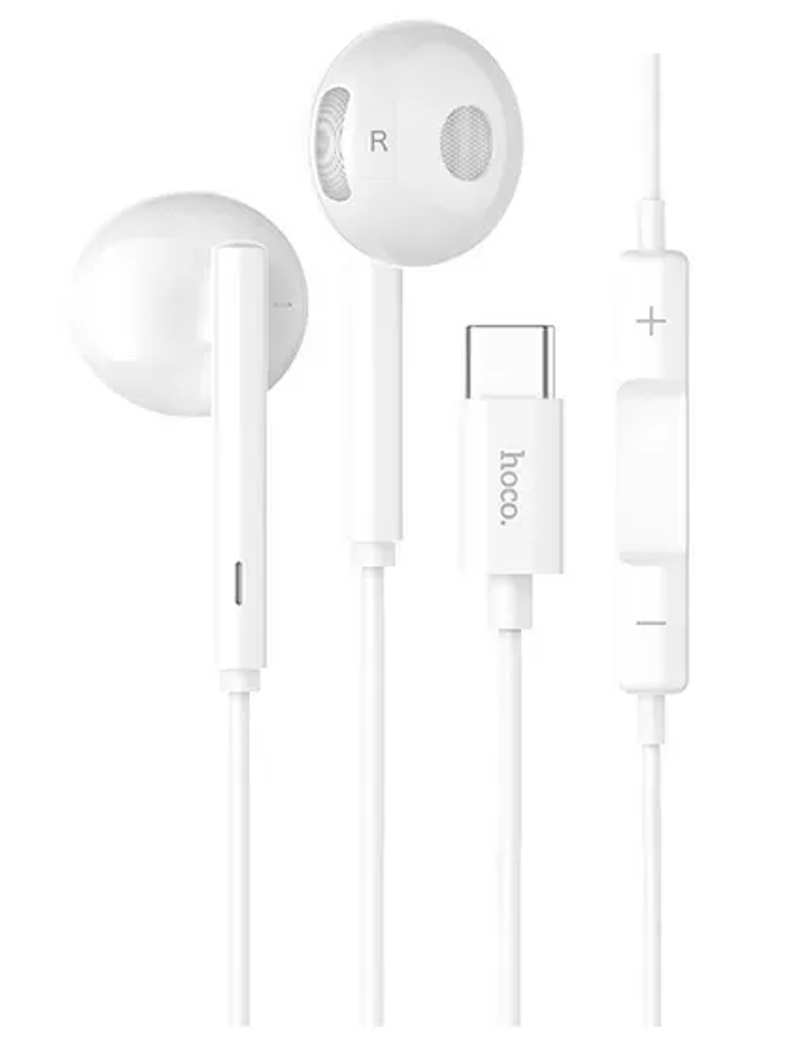 Гарнітура Hoco L10 Type-C White