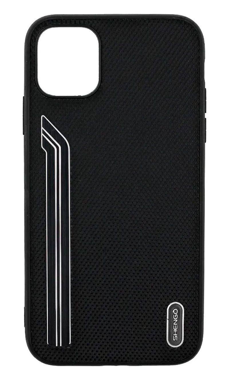 Чохол-накладка Shengo Textile Series для iPhone 11 Black