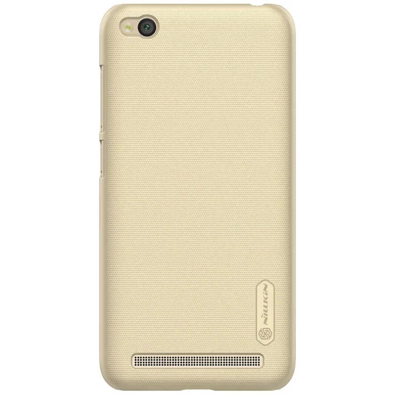 Чохол-накладка Nillkin Super Frosted Shield для Xiaomi Redmi 5A Gold + плівка