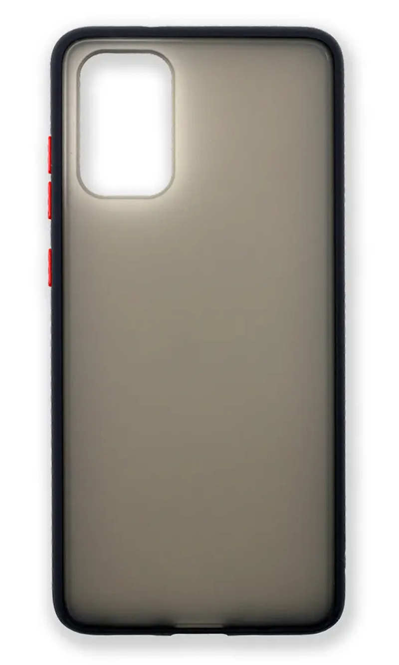 Чохол-накладка Mate + Border Silicon Samsung A20s SM-A207F Black