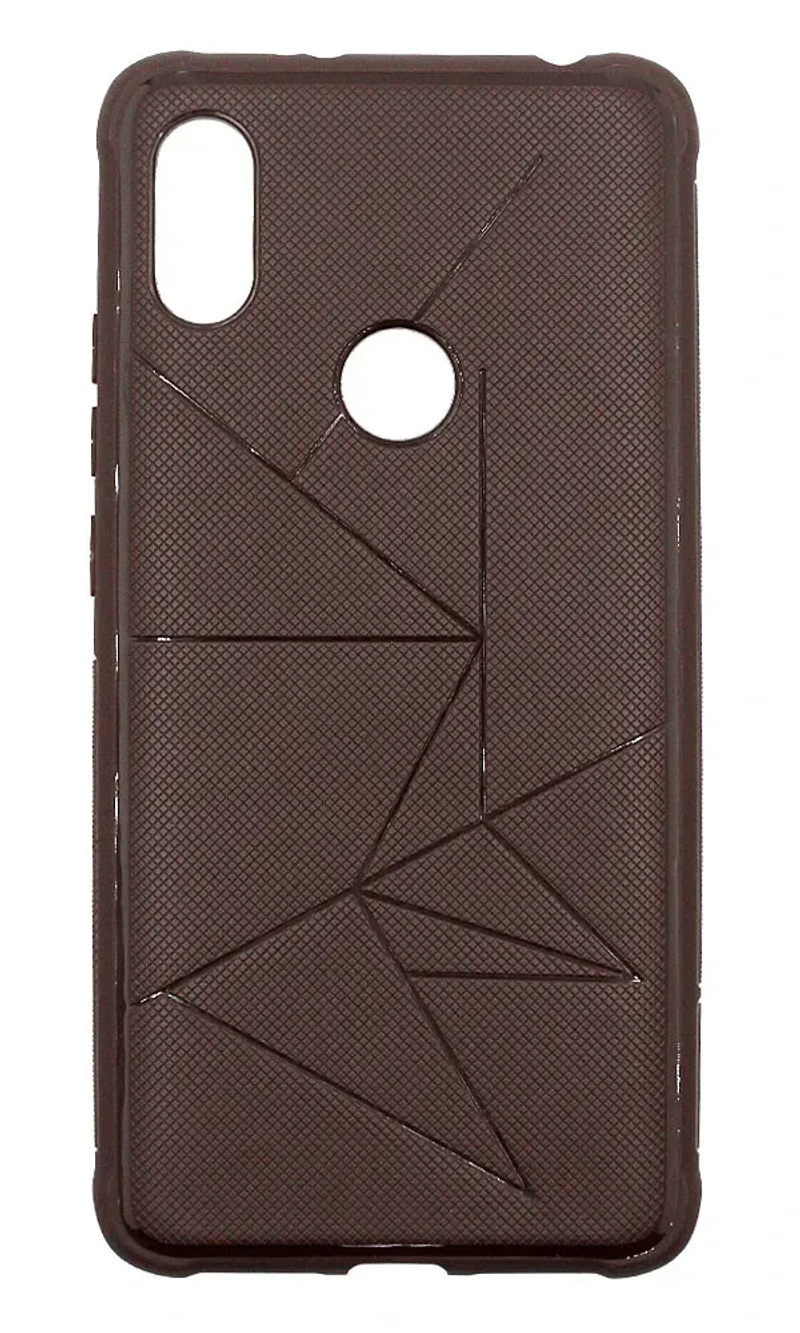 Чохол силіконовий Geometric для Xiaomi Redmi S2 Brown
