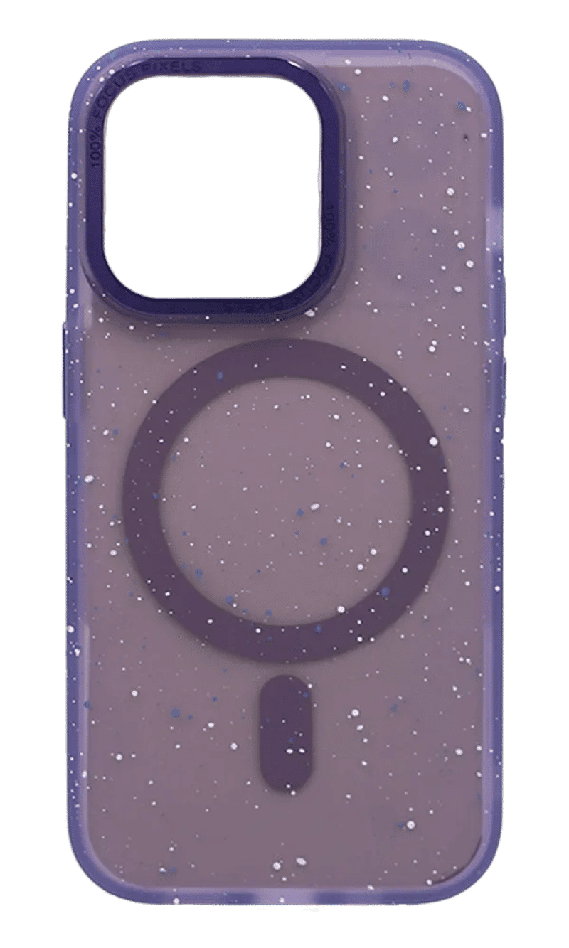 Чохол-накладка Paint Splatter Magsafe для iPhone 14 Pro Violet