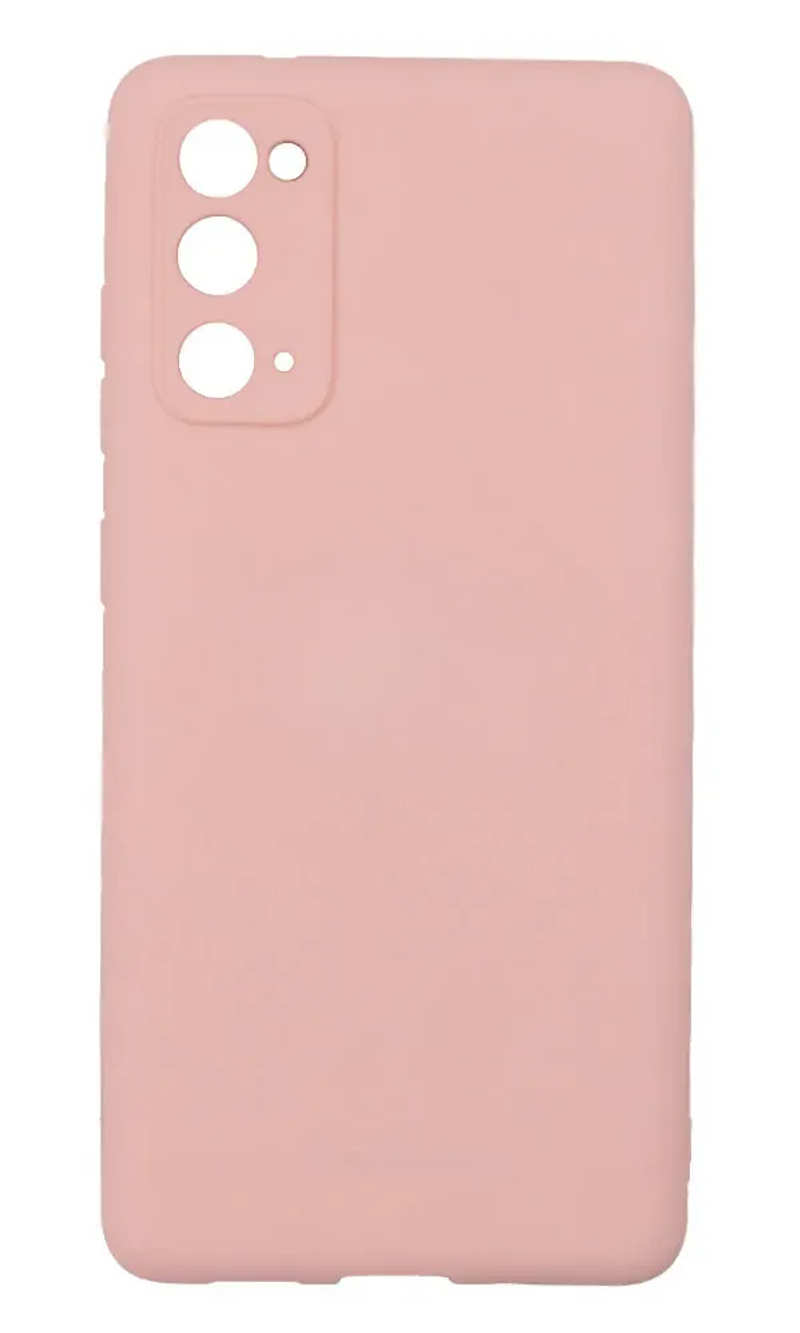 Чохол Molan Silicone для Samsung S20 FE SM-G780F Pink