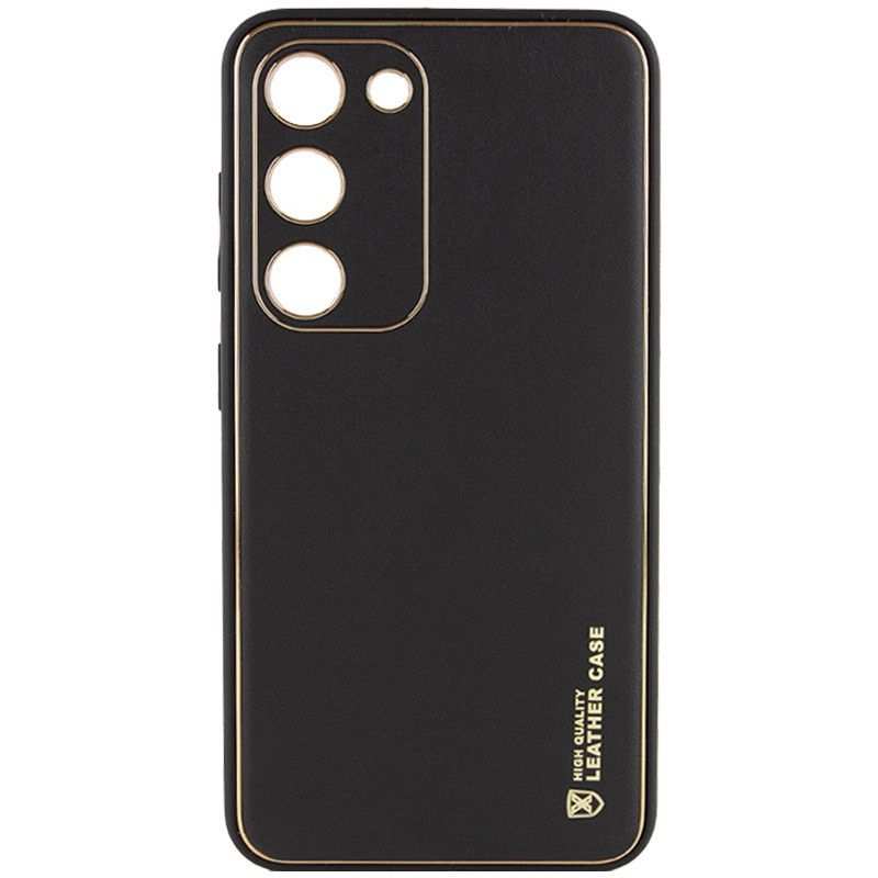 Cover HQ Leather for Samsung A34 SM-A346F Black